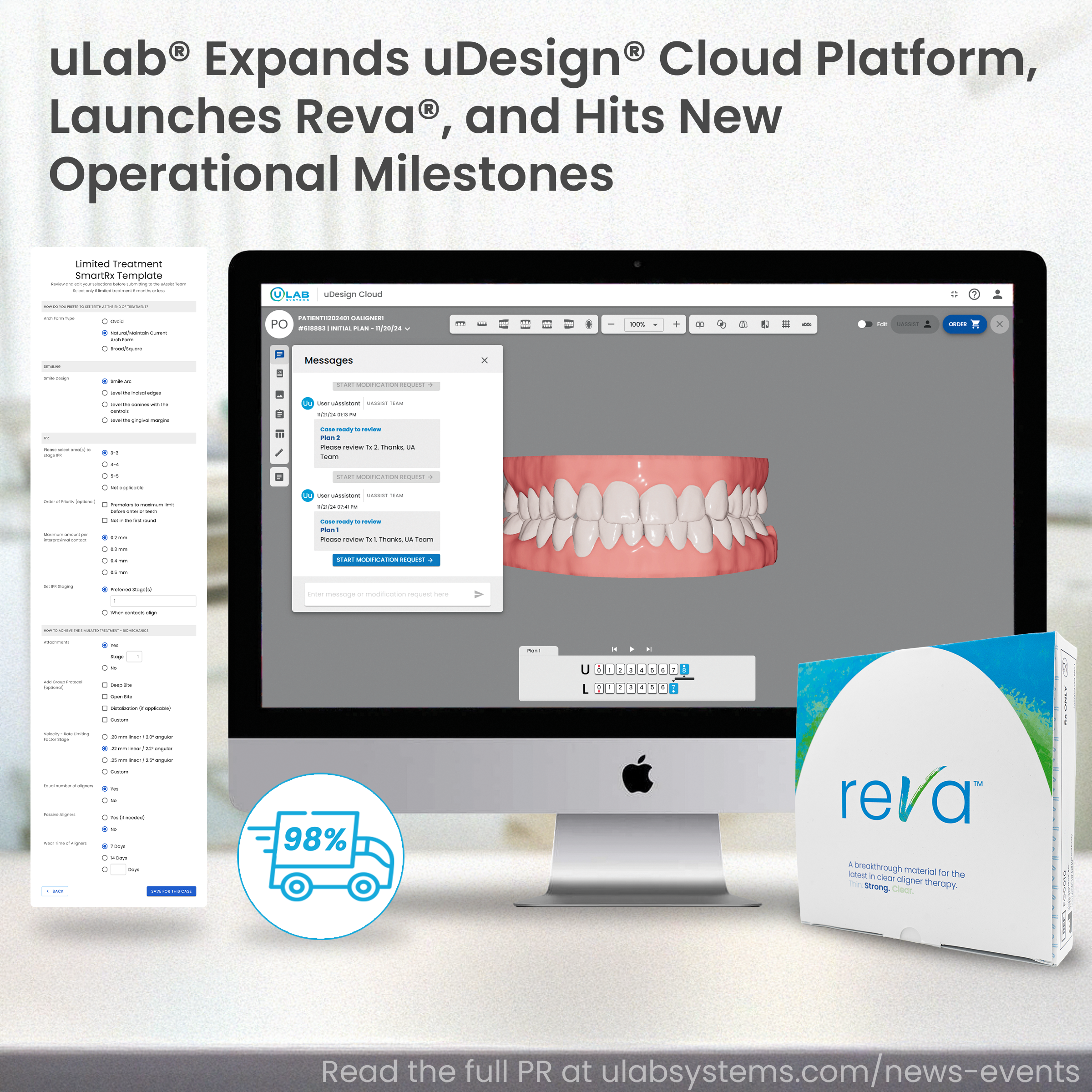 uLab® Expands uDesign® Cloud Platform, Launches Reva®, and Hits New Operational Milestones