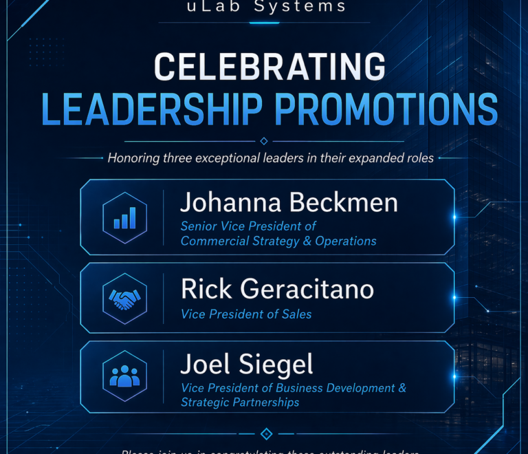 uLab Systems Announces Promotion of Three Executive Leaders to Prepare for Continued Company Growth